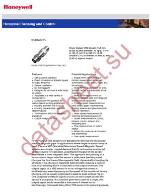 3040AN25 datasheet  